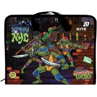 Папка-портфель "Kite" №NT25-202 А4+ Ninja Turtles на блиск.(12)