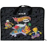 Папка-портфель "Kite" №HW25-202 А4+ Hot Wheels на блиск.(12)