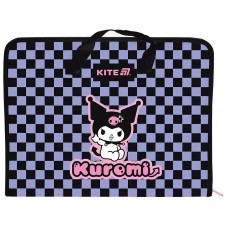 Папка-портфель "Kite" №HK25-202-2 А4+ Kuromi на блиск.(12)