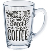 Чашка скло 320мл "Luminarc.New Morning Smell Coffee" №K7386(24)
