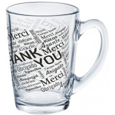 Чашка скло 320мл "Luminarc.New Morning Thank You" №K7211(12)(24)