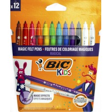 Фломастери "Bic" 12кольор. Magic №bc525438