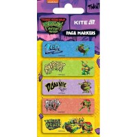 Закладка папер. "Kite" №NT25-480 Ninja Turtles 5х15х50мм,100шт з малюнком