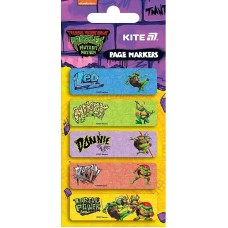 Закладка папер. "Kite" №NT25-480 Ninja Turtles 5х15х50мм,100шт з малюнком