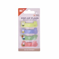 Закладка пласт. "Yes" №170444 Miffy Pop-up 80шт(10)(100)