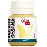 Акрил для декору "Rosa Talent" 20мл №20031 тілесний,глянцевий