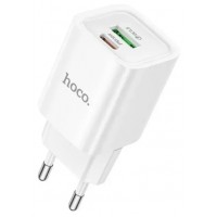 Зарядний пристрій Hoco №C149A швидка зарядка 1USB 30w white