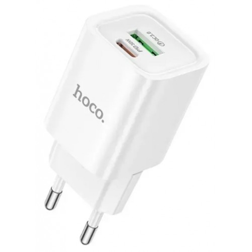 Зарядний пристрій Hoco №C149A швидка зарядка 1USB 30w white