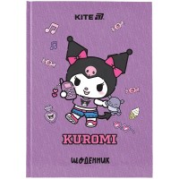 Щоденник шк. B5 "Kite" №HK25-262-3 Kuromi тв.обкл.(20)