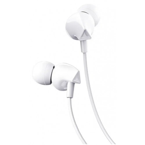 Навушники вакуумні HOCO M60 1,2м white+мікрофон(30)