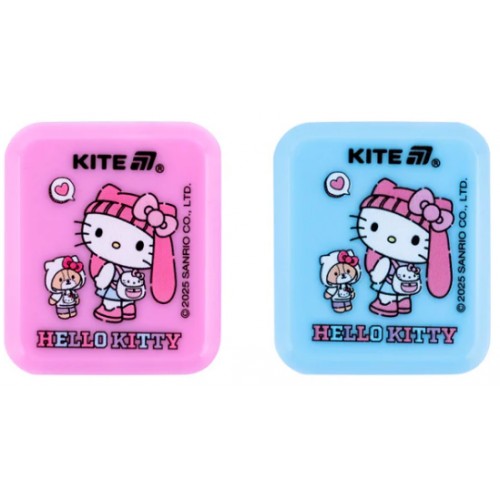 Точилка "Kite" №HK25-116 Hello Kitty прямокут.,з конт.(24)