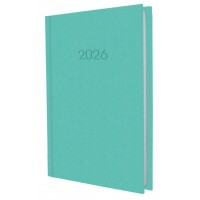 Ежедневник A5 Economix датированный 2026 Confetti бирюзовый E21613-21  