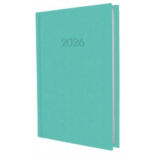 Ежедневник A5 Economix датированный 2026 Confetti бирюзовый E21613-21  