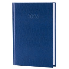Щоденник A5 Economix датований 2026 Snake (змія) блакитний E21633-11  