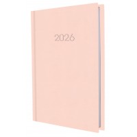 Ежедневник A5 Economix датированный 2026 Confetti розовый E21613-09  