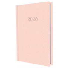 Ежедневник A5 Economix датированный 2026 Confetti розовый E21613-09  