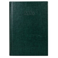 Щоденник А5 Economix датований 2026 Basic зелений E21813-04