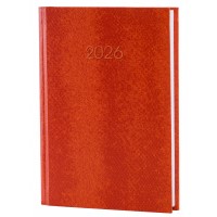 Щоден. A5 "Economix" дат2026 Snake(змія) помаранчевий №E21633-06