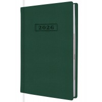 Ежедневник А5 Optima датированный 2026 SQUARE зеленый O25204-04