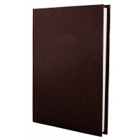 Щоденник А5 Economix датований 2026 Стиль коричневий E21636-07