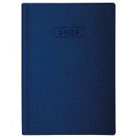 Ежедневник A5 Optima датированный 2026 Dublin синий O26125-02 (20)