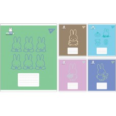 Зошит 12арк. кос.лін. YES Miffy Bunny №767619(25)(500)
