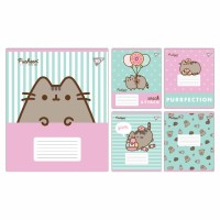 Зошит 12арк. кос.лін. YES Pusheen Candy №767599(25)(500)