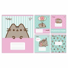 Зошит 12арк. кос.лін. YES Pusheen Candy №767599(25)(500)