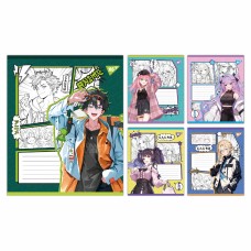 Зошит 18арк. кліт. YES Anime teenagers №767981(25)(400)