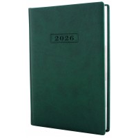 Ежедневник А5 Optima датированный 2026 Vivella зеленый O25230-04