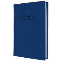 Ежедневник А5 Optima датированный 2026 SQUARE синий O25204-02