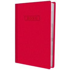 Щоденник А5 Optima датований 2026 Square червоний O25204-03
