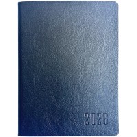 Щоден. А6 "Мандарин" дат2026 160арк. кліт. шкірзам. №9914(40)