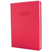 Ежедневник А5 Optima датированный 2026 Vivella розовый O25230-09