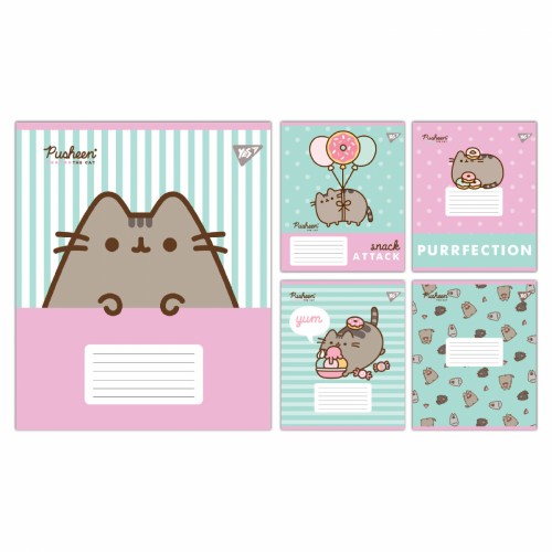 Зошит 18арк. лін. YES Pusheen Candy №767601(25)(400)