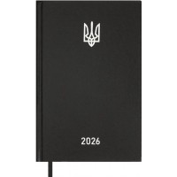 Щоден. A5 "Buromax" дат2026 Airy чорний №BM.21165-01