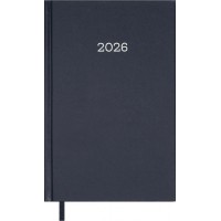 Щоден. A5 "Buromax" дат2026 Simple синій №BM.21166-02