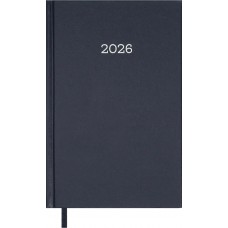 Щоден. A5 "Buromax" дат2026 Simple синій №BM.21166-02