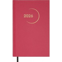 Щоден. A5 "Buromax" дат2026 Madam малиновий №BM.21170-29