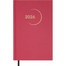 Щоден. A5 "Buromax" дат2026 Madam малиновий №BM.21170-29