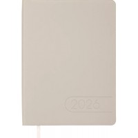 Щоден. A5 "Buromax" дат2026 Light Morandi молочний №BM.21158-37(20)