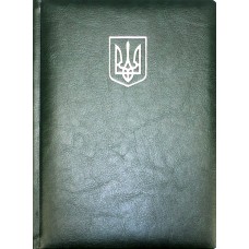 Щоден. A5 "Optima" дат2026 Nebraska зелений №O26113-04(20)