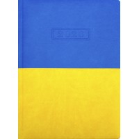 Щоден. A5 "Optima" дат2026 Vivella жовто-блакитний №O26115-98(20)