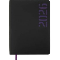 Щоден. А5 "Buromax" дат2026 Neon фіолетовий №BM21153-07