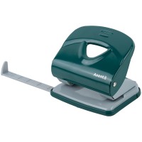 Дирокол "Axent" 30арк. метал. Earth colors зелений №3930-30-А Exakt-2(6)
