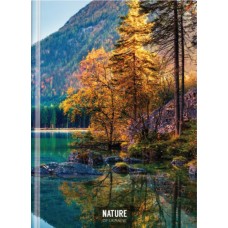 Зошит А4 96арк. кліт. тв. обкл. "Nature of Ukraine: озеро" №O20378-11/Optima/