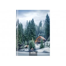 Зошит А4 96арк. кліт. тв. обкл. "Nature of Ukraine: зима" №O20378-12/Optima/