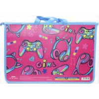 Портфель CoolForSchool CF30001-06 A4 пласт. на блиск. Confetti
