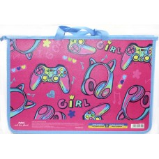 Портфель CoolForSchool CF30001-06 A4 пласт. на блиск. Confetti
