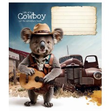 Зошит 12арк. кліт. Школярик "Cool adventures" виб.Уф-лак №012-3413K(30)(300)